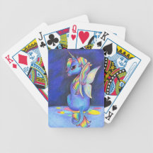 Rainbow Faerie Unicorn Bicycle Card Deck