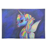 Rainbow Faerie Unicorn Placemats