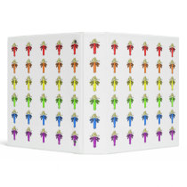 Rainbow Fairies binders by Victoreeah Rainbow Fairies binders