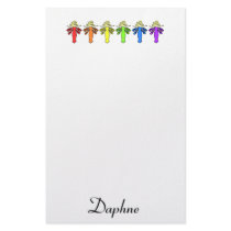 Rainbow Fairies stationery by Victoreeah Rainbow Fairies stationery