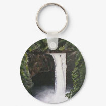 Rainbow Falls, Hawaii keychains