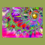 Rainbow Fantasy Sun Print