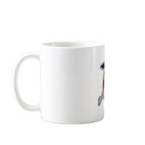 Rainbow Feathers mugs by MartinWBall Rainbow Feathers mugs