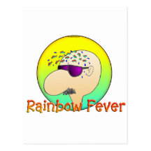 RAINBOW_FEVER POSTCARD