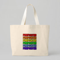 Rainbow Firefighter Bag