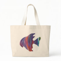 Rainbow Fish Bubble Fractal Bag