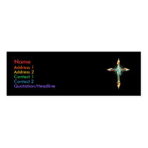 Rainbow Fish-Cross_2 Profile Card profile cards