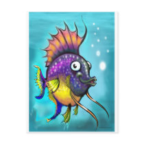 Rainbow Fish Postcard