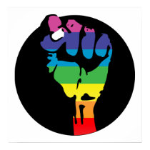 rainbow fist. posters