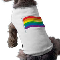 Rainbow Flag pet clothing by alternateworlds Rainbow Flag pet clothing