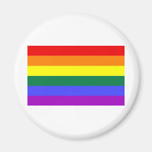 Rainbow Flag Fridge Magnet
