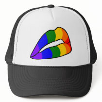 RAINBOW FLAG MESH HAT