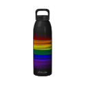 Rainbow Flag Liberty Water Bottle