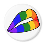 RAINBOW FLAG FRIDGE MAGNETS