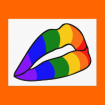 RAINBOW FLAG postcards