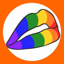 RAINBOW FLAG stickers