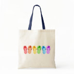 Rainbow Flip Flops bags