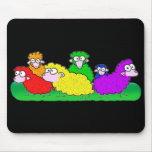 Rainbow Flock Mousepad