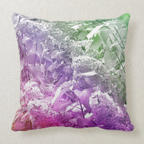 rainbow floral Pillow pillows