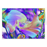 Rainbow Flower Birthday Card cards