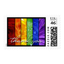 Rainbow Flowers - Thank You
