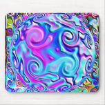 Rainbow Foil Sphere Mouse Mat