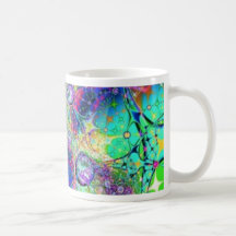 Rainbow Fractal Art Coffee Mug
