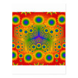 Rainbow Fractal Explosions: Postcard
