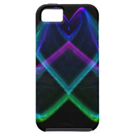 Rainbow Fractal X iPhone 5 Cases