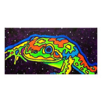 Rainbow Frog 2 by Piliero photo cards by piliero Rainbow Frog 2 by Piliero photo cards