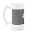 Rainbow frosted mug by scarletquill Rainbow frosted mug