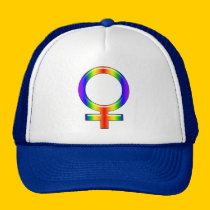 Rainbow Gal Hats hats