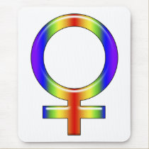 Rainbow Gal Mouse Pad mousepads