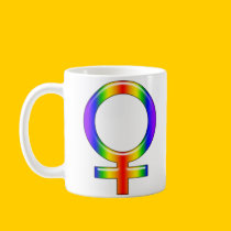 Rainbow Gal Mugs mugs