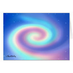 Rainbow Galaxy Card