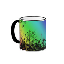 Rainbow Garden mug mugs