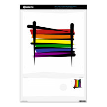 Rainbow Gay Pride Brush Flag Xbox 360 S Skin