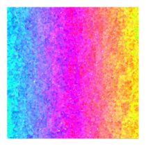 Rainbow Gelato Photography Backdrop posters