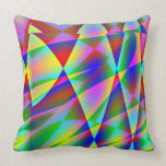 Rainbow Geo American MoJo Pillow