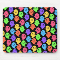 Rainbow Ghosts Mousepad