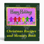 Rainbow Gingerbread Binders