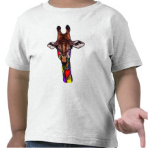 Rainbow Giraffe T-Shirt