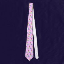 Rainbow Giraffe Tie ties
