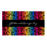Rainbow Glam Business Card