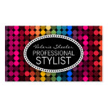 Rainbow Glam Business Card