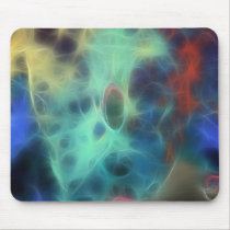 Rainbow Glass Bubbles Dreams I Mousepad by naturespaintbox Rainbow Glass Bubbles Dreams I Mousepad