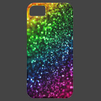 Rainbow Glitter Psychedelic iPhone 5 Case casemate cases