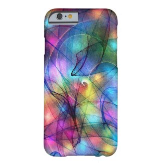 rainbow glowing lights iPhone 6 case