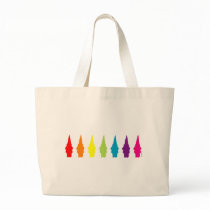 Rainbow Gnomes bags by MendiSue Rainbow Gnomes bags