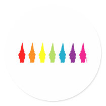 Rainbow Gnomes stickers
